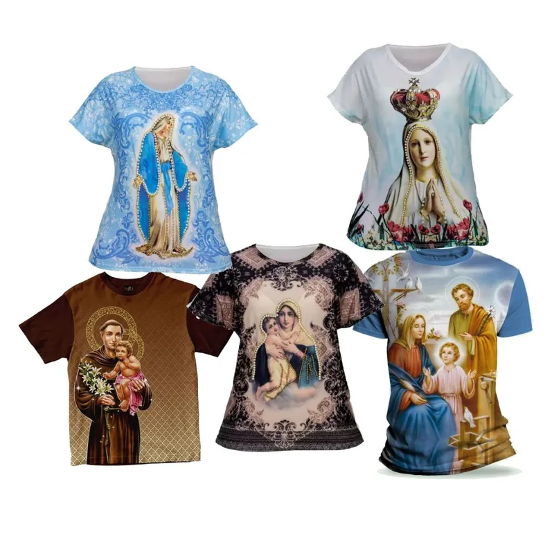 Camisetas Religiosas Personalizadas em Cubatão